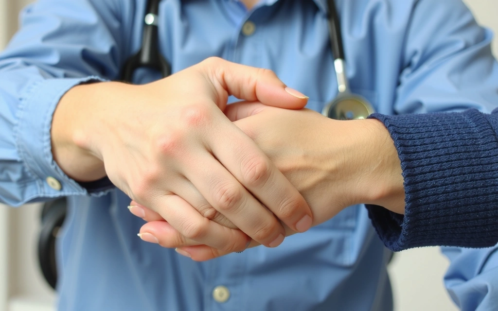 Händedruck über einem Vertrag, symbolisiert Vertragsabschluss