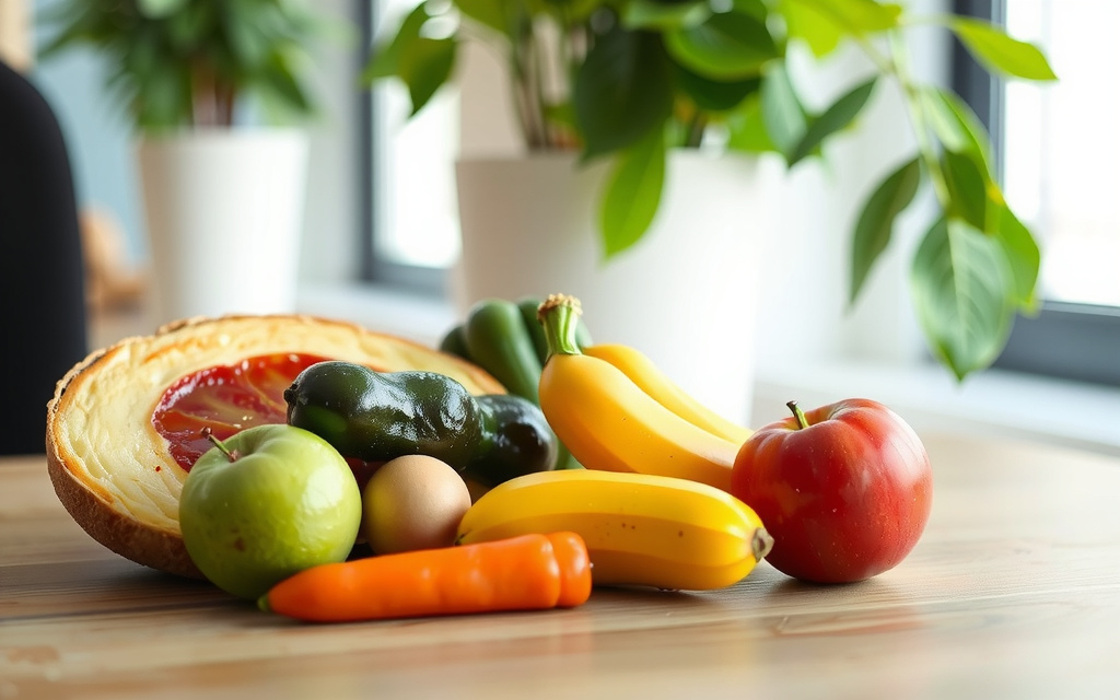 Person liest einen Vertrag auf einem Tablet